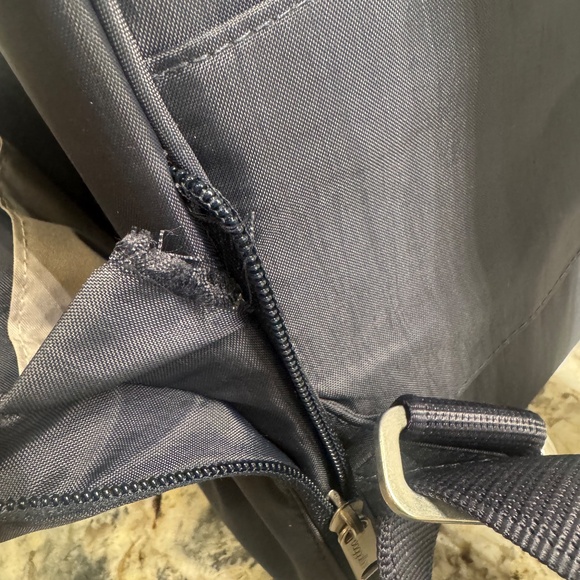 Baggallini Securtex Anti-Theft Windsor Backpack French Navy - Picture 7 of 16